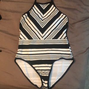 Black and white one piece